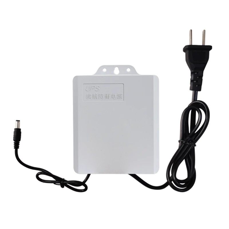 监控续航电源5V2A摄像头停电续航UPS电源头12V2A防雨适配器家用