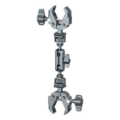 铝合金多功能云台摄影支架配件单反相机通用U型大力夹卡钳魔术臂手机直播拓展多机位配件