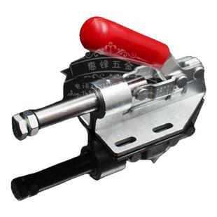 快速固定压紧夹具定位水平式木工锁紧加工中心夹紧器手动推拉小型