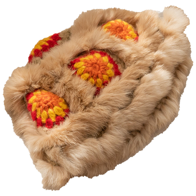 御皮坊编织韩系女冬真皮草