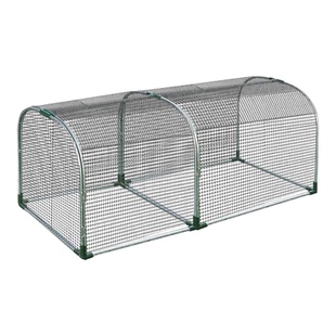 养殖棚跑道鸡笼镀锌网铁网笼防腐防锈兔子跑笼走地鸡户外养鸡隧道