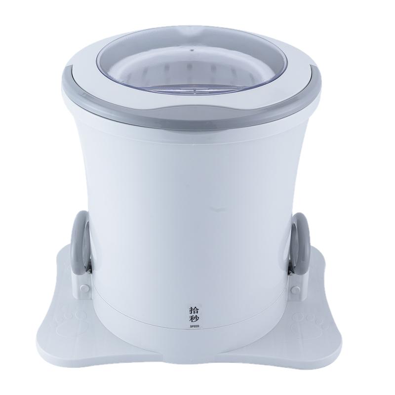 拾秒免电手动脱水机学生宿舍神器拉绳脚踩小型寝室单甩干机干衣桶