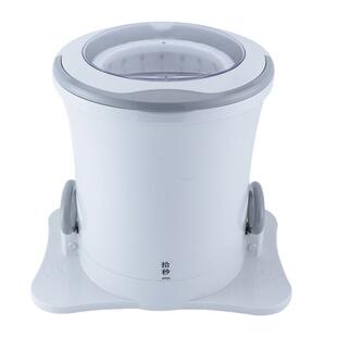 拾秒免电手动脱水机学生宿舍神器拉绳脚踩小型寝室单甩干机干衣桶