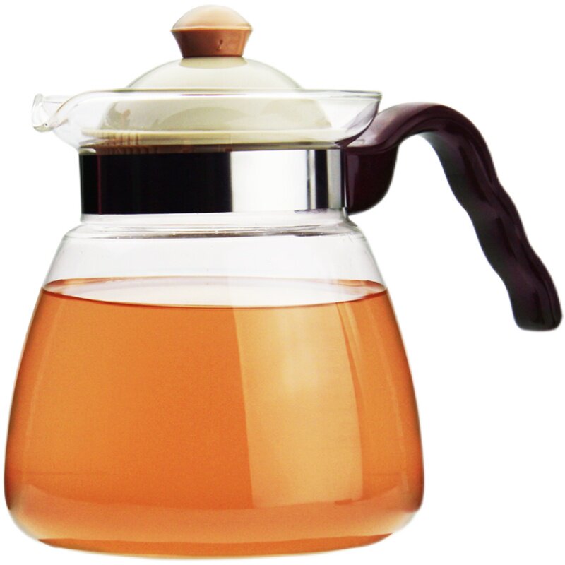 一屋窑逸雅可爱壶 耐热防爆玻璃茶具烧水壶直火加热煮茶茶壶860ml