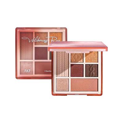 AKF七色眼影盘一盘多用提亮肤色
