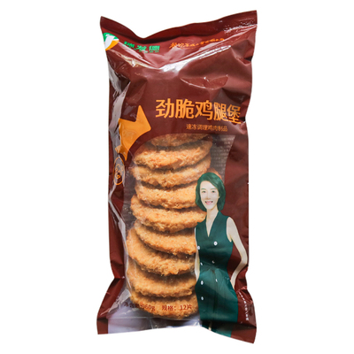 瑞发德劲脆鸡腿堡冷冻原味12片