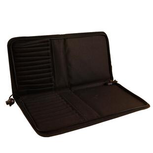 蒙玛特水彩笔袋收纳盒画具包笔帘插笔折叠式便携画笔包水粉丙烯油画素描铅笔彩铅收纳笔袋炭笔美术绘画生专用