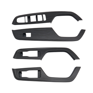 适用比亚迪汉DMI原车木纹内饰EV专用中控饰板排挡面板改装饰贴片