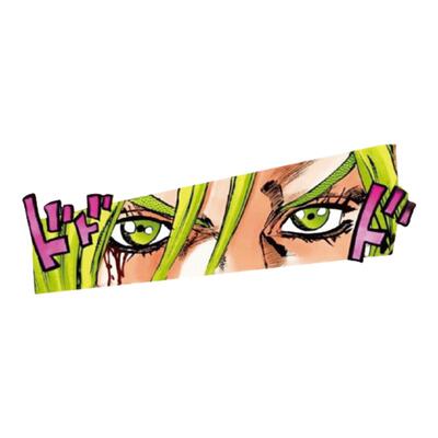 TLP反光贴 JOJO 石之海 空条徐伦 石之自由 眼神 后风挡玻璃贴纸