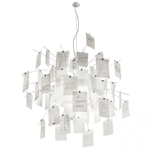 2024年新款客厅吊灯法式艺术简约创意DIY相册卡片卧室灯具Zettel