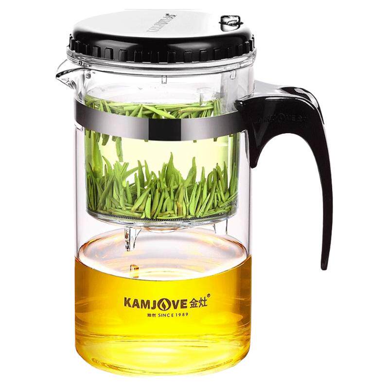 金灶飘逸杯泡茶壶茶水分离茶具