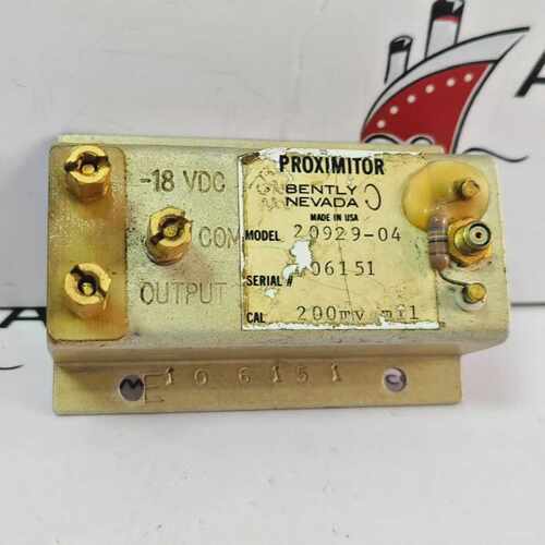 BENTLY NEVADA PROXIMITOR 20929-04 (FAST SHIP BY DHL/FEDEX)
