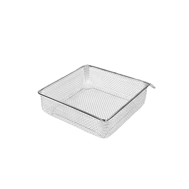 霜山304不锈钢沥水篮大容量蔬果方形清洗篮备菜篮水槽碗碟置物架