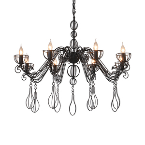 凯乔 法式巴洛克吊灯 高级感客厅卧室餐厅主灯复古艺术线条设计师