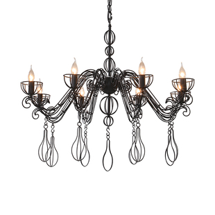 凯乔 法式巴洛克吊灯 高级感客厅卧室餐厅主灯复古艺术线条设计师