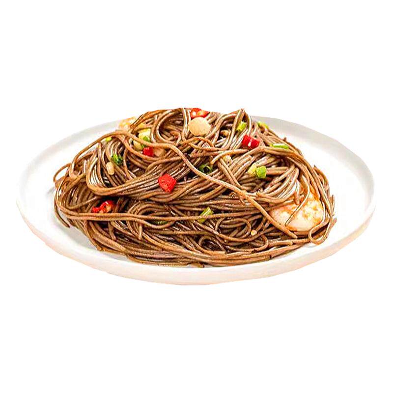 荞麦面粗粮西北干湿面条健身代餐