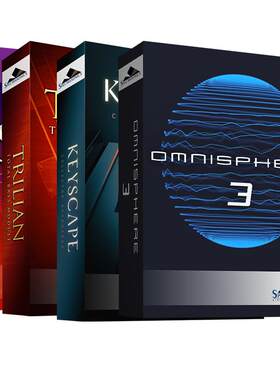四巨头音源插件Omnisphere 3 Keyscape Trilian Stylus RMX