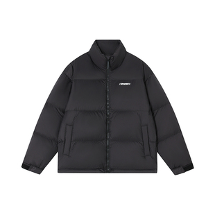 FORNINES三防立领羽绒服男女潮牌冬季轻暖防寒面包服美式休闲外套