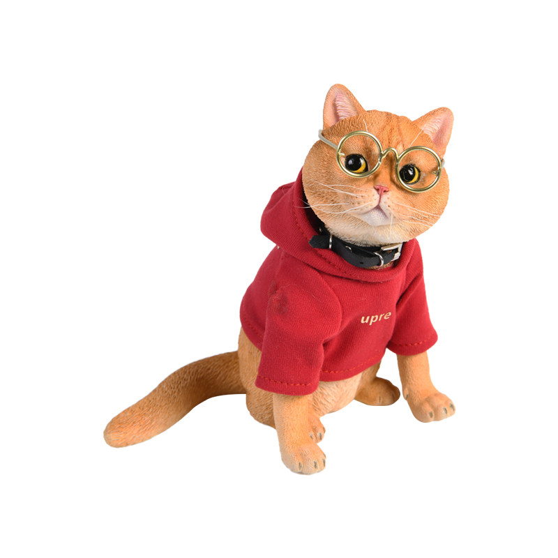【JXK官方店】发财猫咪树脂摆件