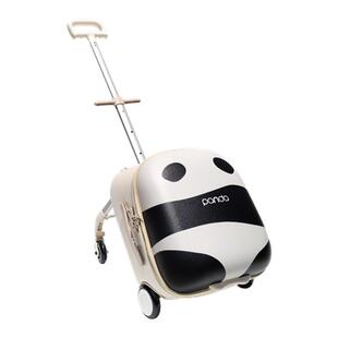 QBOX行李箱儿童坐骑遛溜娃20寸登机懒人神器男女宝宝拉杆箱旅行箱