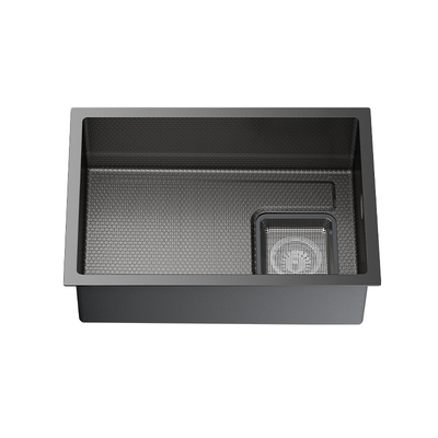 九牧加厚纳米304不锈钢厨房水槽