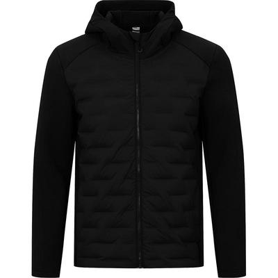 本来BENLAI男士针织拼接羽绒服新款户外轻薄羽绒连帽外套