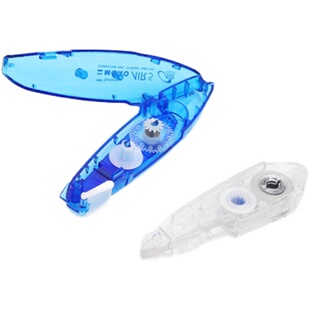 日本tombow蜻蜓笔式按压式修正带mono静音涂改带学生替换芯改正带