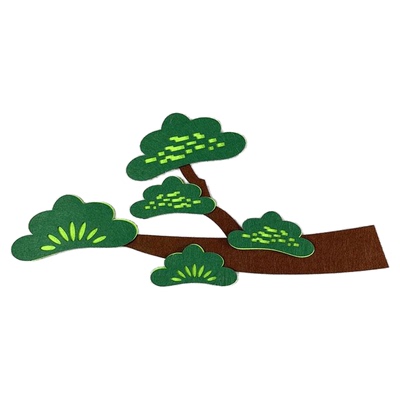 走廊墙面环创冬天雪景主题墙