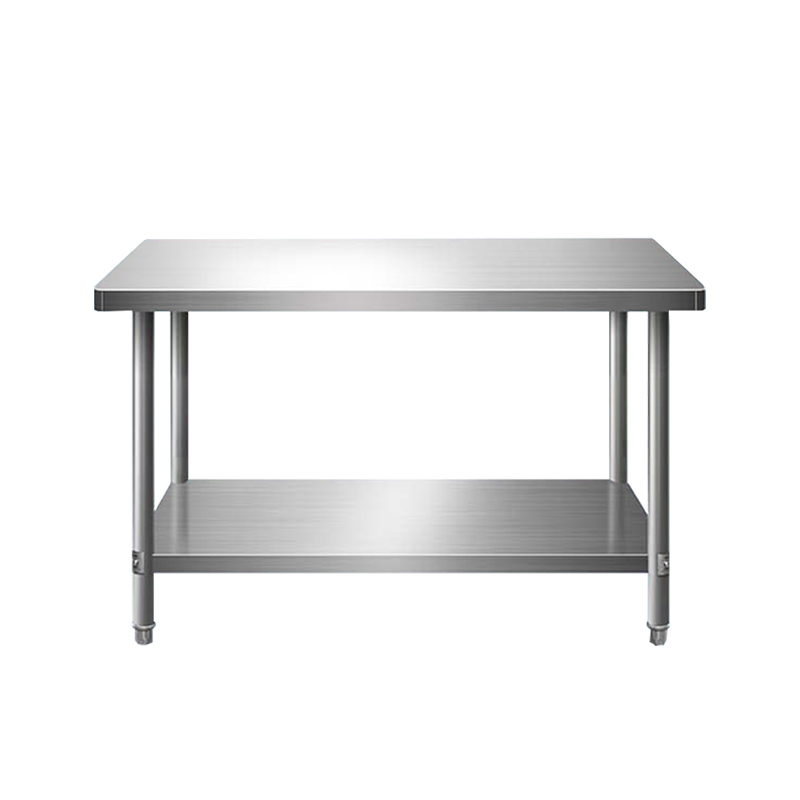 包邮三层不锈钢工作台双层饭店厨房操作台打包装台面切菜桌打荷台