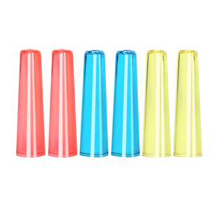 粗三角铅笔专用笔帽中华6700铅笔大笔帽粗杆大三角铅笔透明笔套延长器适用于直径9.5mm大三角笔杆铅笔接笔器