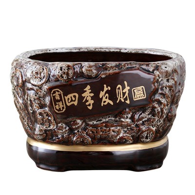 金钱袋花盆创意大号简约时尚花瓶