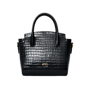 【新品】salad Pretty Purse鳄鱼纹手提包轻奢牛皮包包女日常百搭