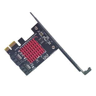 PCI-E GEN3转sata3.0扩展卡2口5口6G转接IPFS硬盘JMB585 582主控