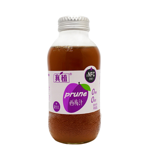 真植西梅汁官方旗舰店NFC果汁饮料大餐救星膳食纤维益生元西梅饮