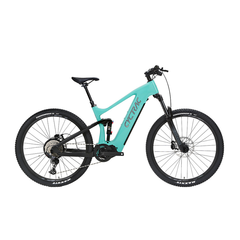 骓特赛途EM10碳纤维电动助力软尾自行车电变12速+M560/500W高配