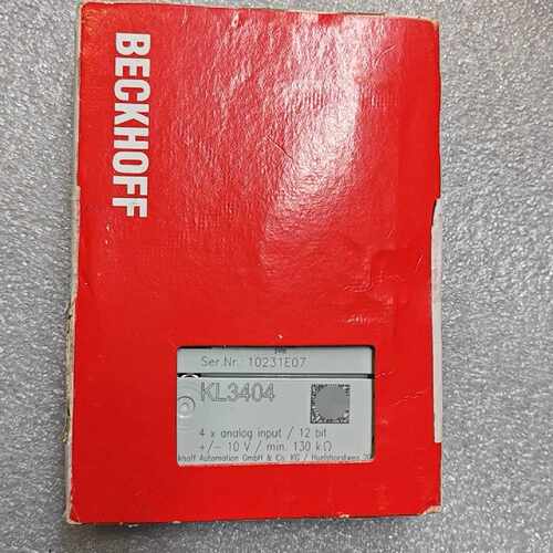 询价-BECKHOFF KL3404模块，德国，4路模拟输-可维修