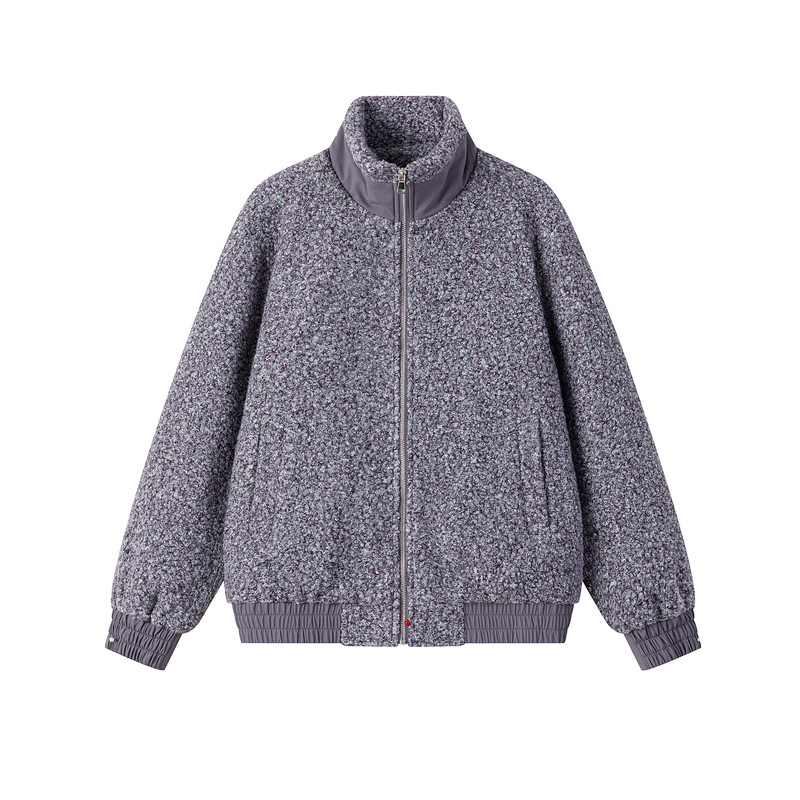 马克华菲冬季新款加厚立领羽绒服