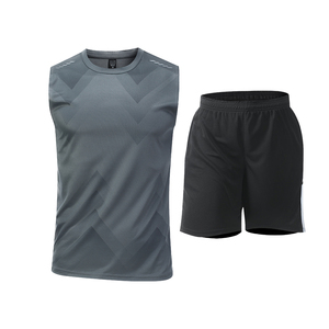 男士运动套装夏季训练服速干透气