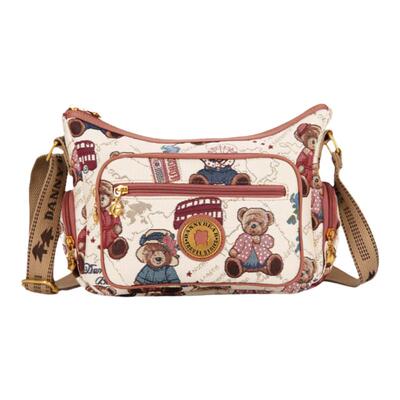 丹尼熊女式手提斜挎包休闲时尚