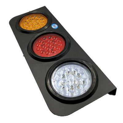 中集挂车改装超亮防水三色后尾灯