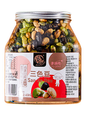 良一盐味三色豆干炒原味