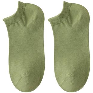 无骨袜子女中短筒春秋款薄款棉袜女袜女士低腰纯色简约春夏季短袜