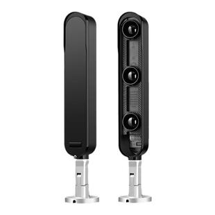 无线一体化电池款红外对射报警器围墙限高独立款防盗免布线带支架