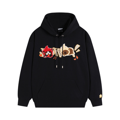 贴贴萌宠系列魔术贴连帽卫衣