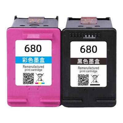 威佳F6V27A 680黑色墨盒适用hp deskjet 1115 1118 4535 4536  4538 4675 4678 5078 5088 5278 2678打印机