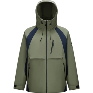 防护外套|森马中国国家地理系列羽绒服男冬90绒子防泼水户外拼色