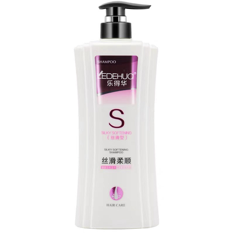 正品乐得华丝滑洗发露保湿女改善毛躁柔顺顺滑滋养修复洗发水男女