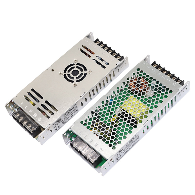 LRS超薄5V12V24V开关电源2A5A10A15A30A40A小体积LED直流变压器