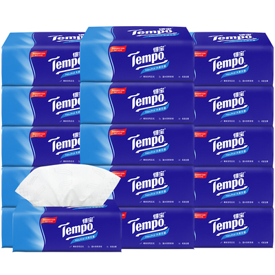 tempo得宝抽纸16大包加厚德保纸