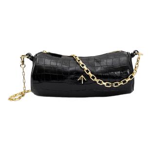 MANU ATELIER女士单肩斜挎包链条包圆筒包银泰百货 301574